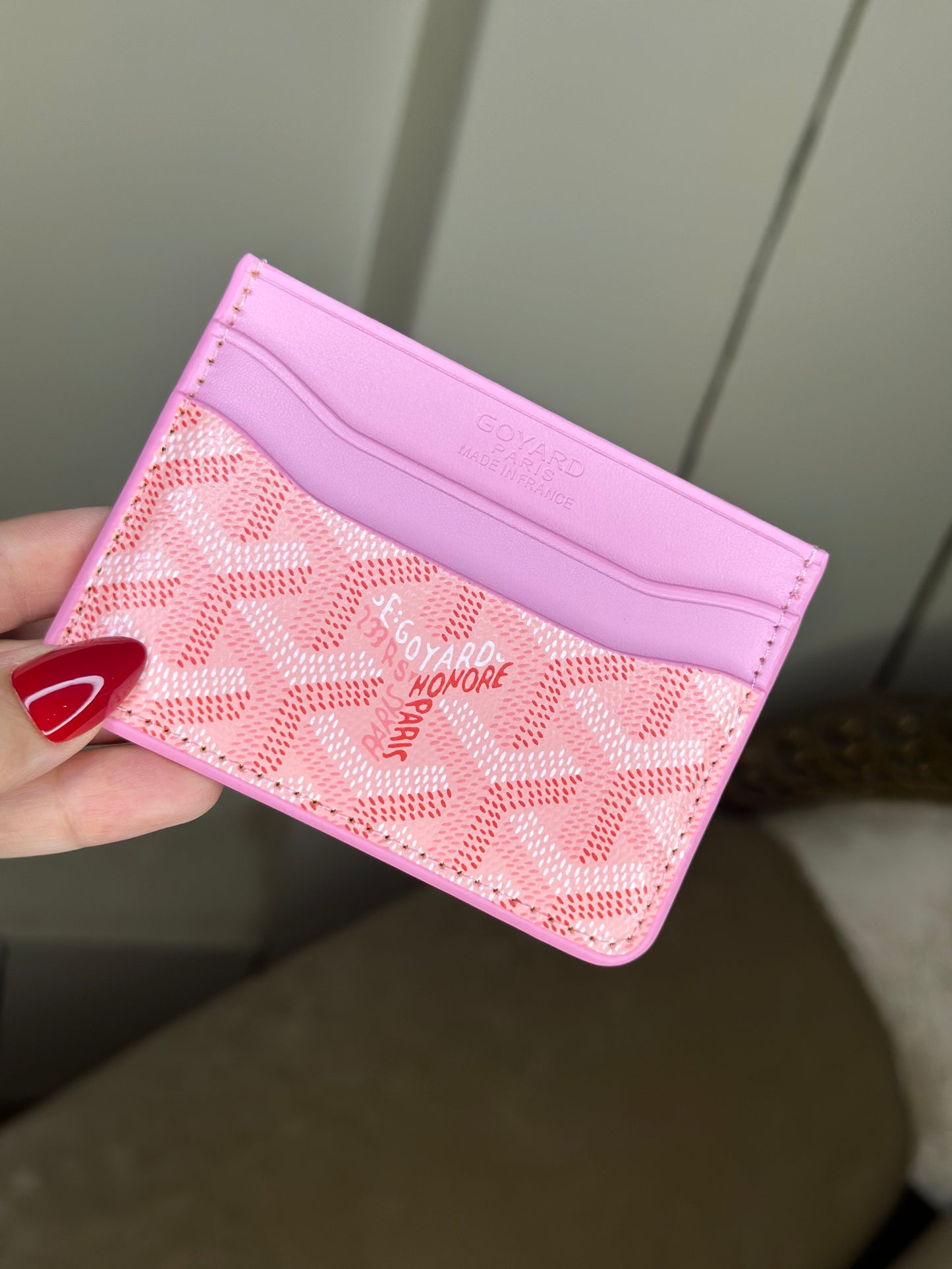 Goyard Saint-Sulpice Card Wallet(With Proper Box Packaging)
