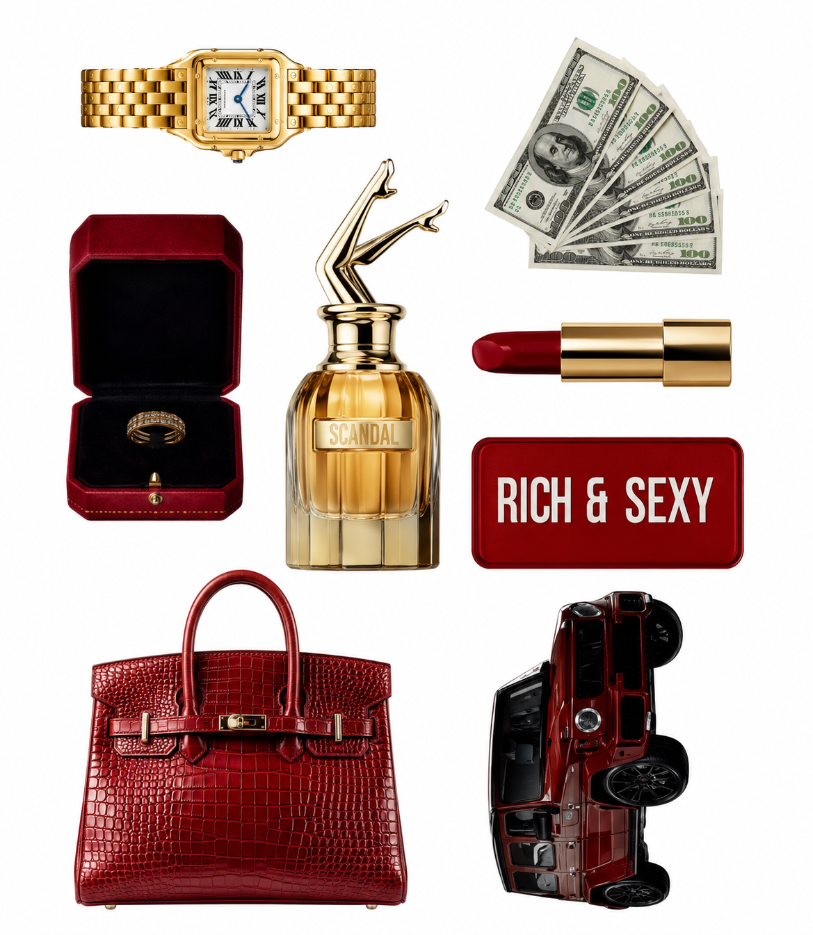 Rich Girl Era - Phone/Laptop sticker pack