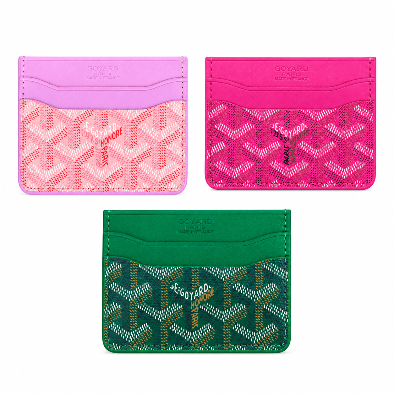 Goyard Saint-Sulpice Card Wallet(With Proper Box Packaging)
