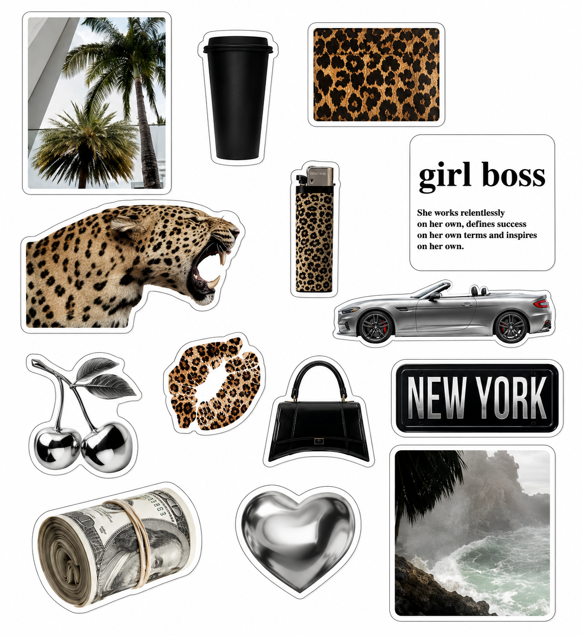 Boss Girl - Phone/Laptop sticker pack