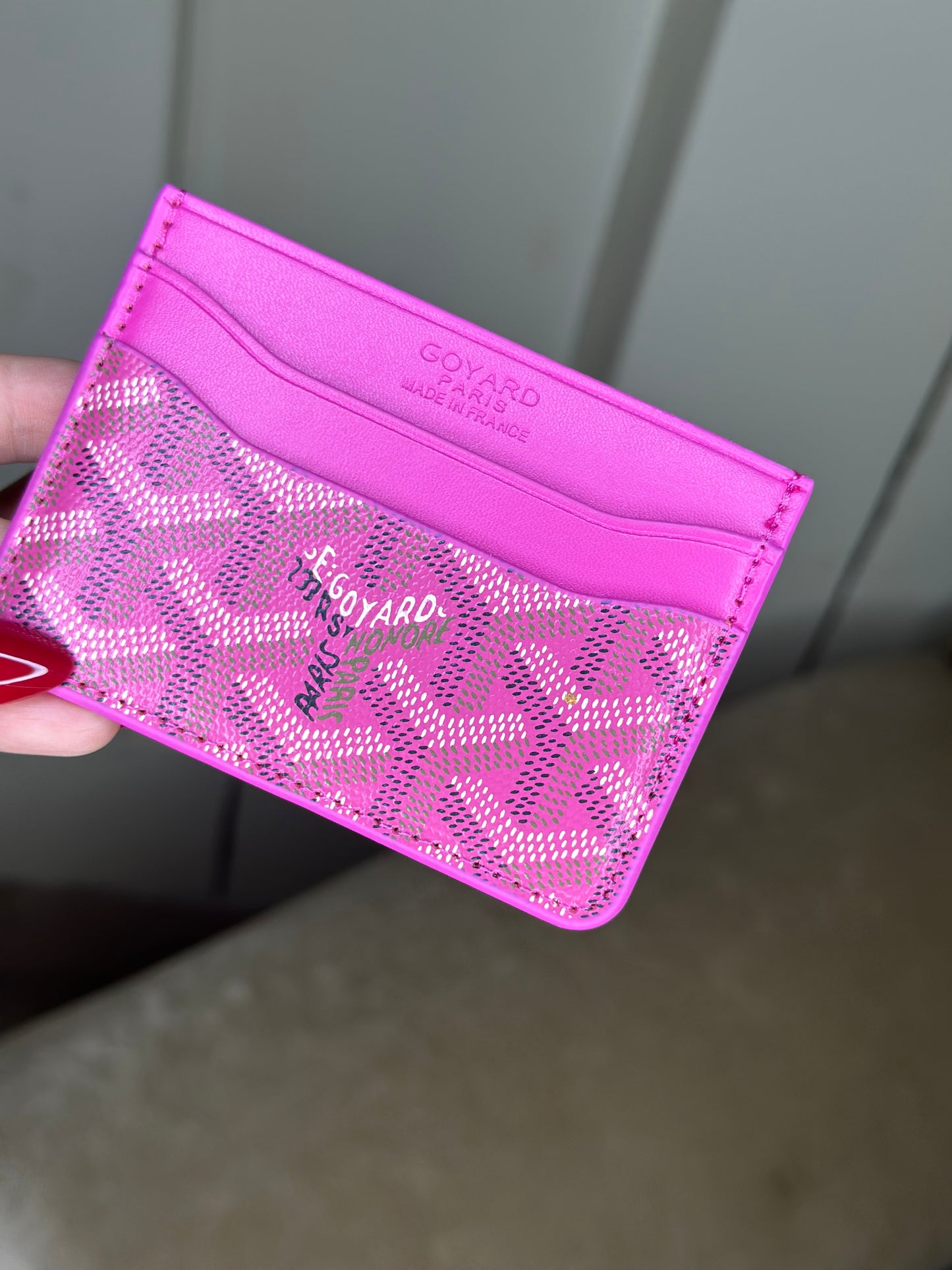 Goyard Saint-Sulpice Card Wallet(With Proper Box Packaging)