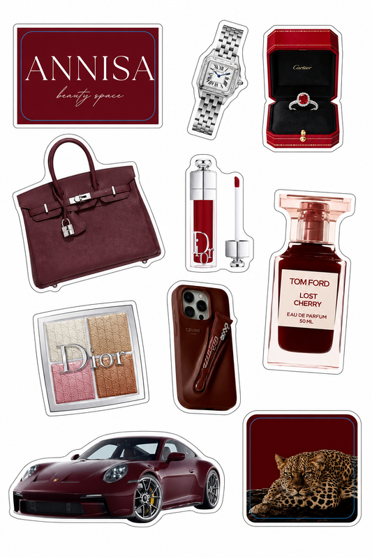 The Maroon Edit - Phone/Laptop sticker pack