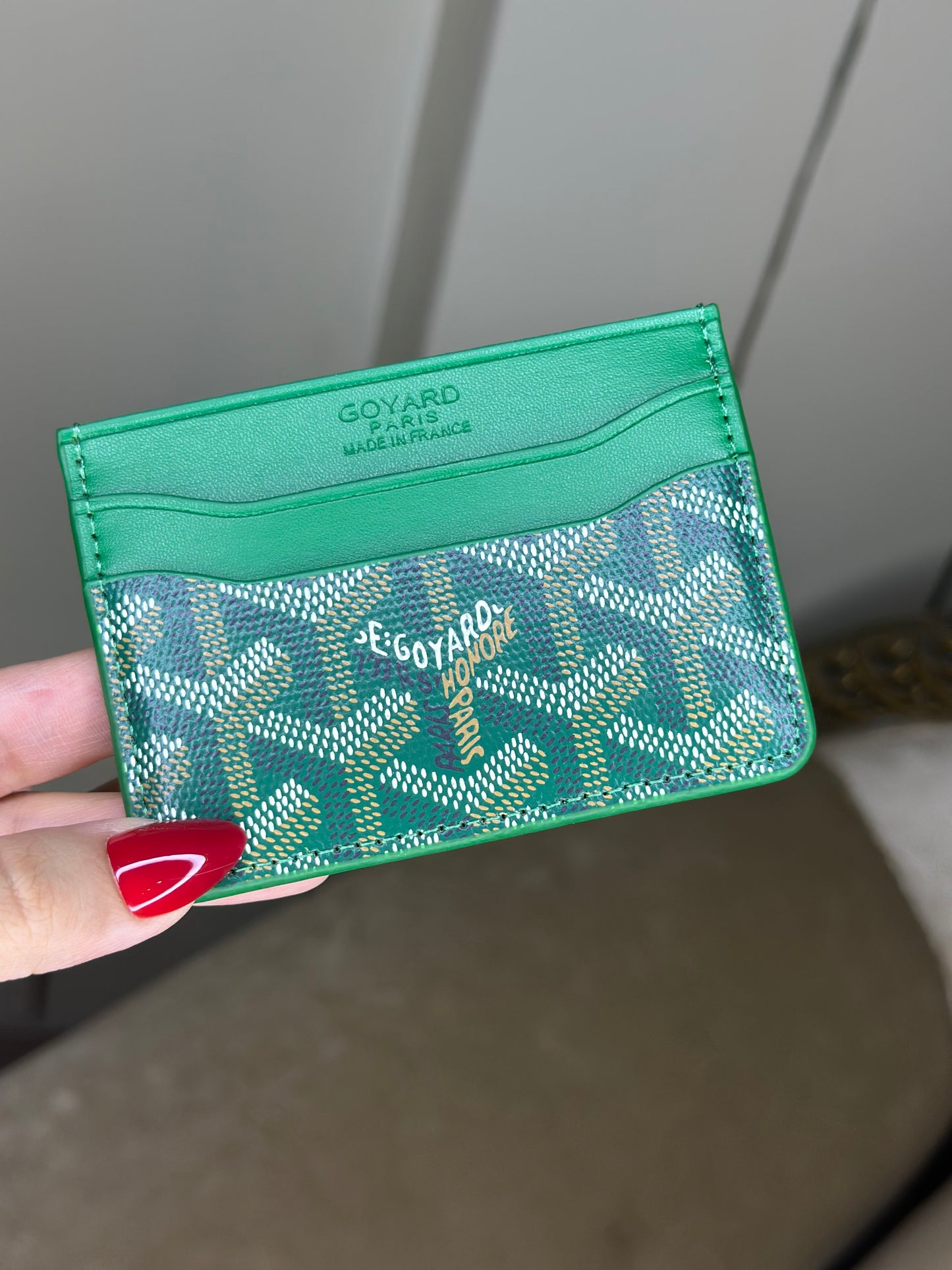 Goyard Saint-Sulpice Card Wallet(With Proper Box Packaging)