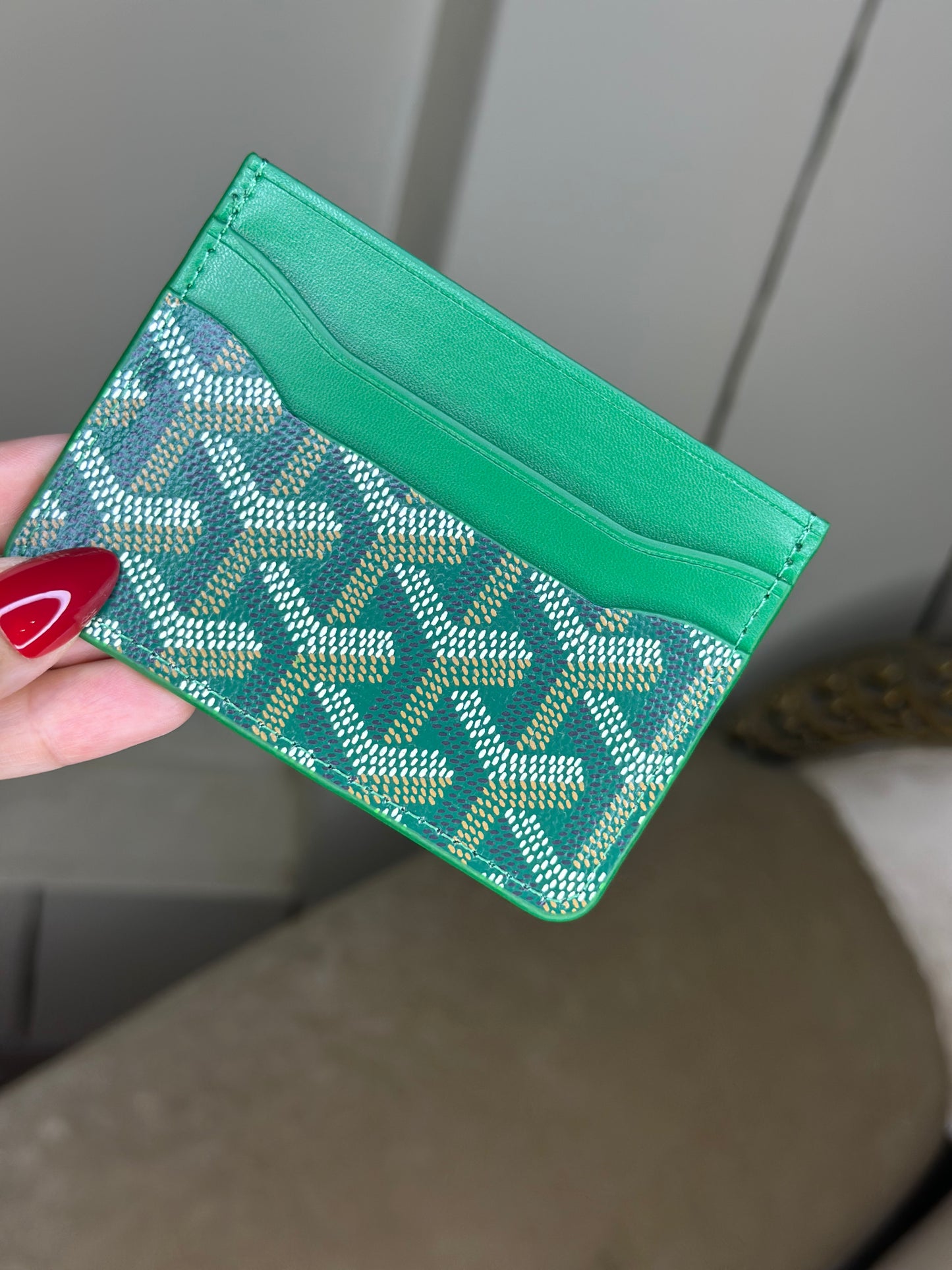 Goyard Saint-Sulpice Card Wallet(With Proper Box Packaging)